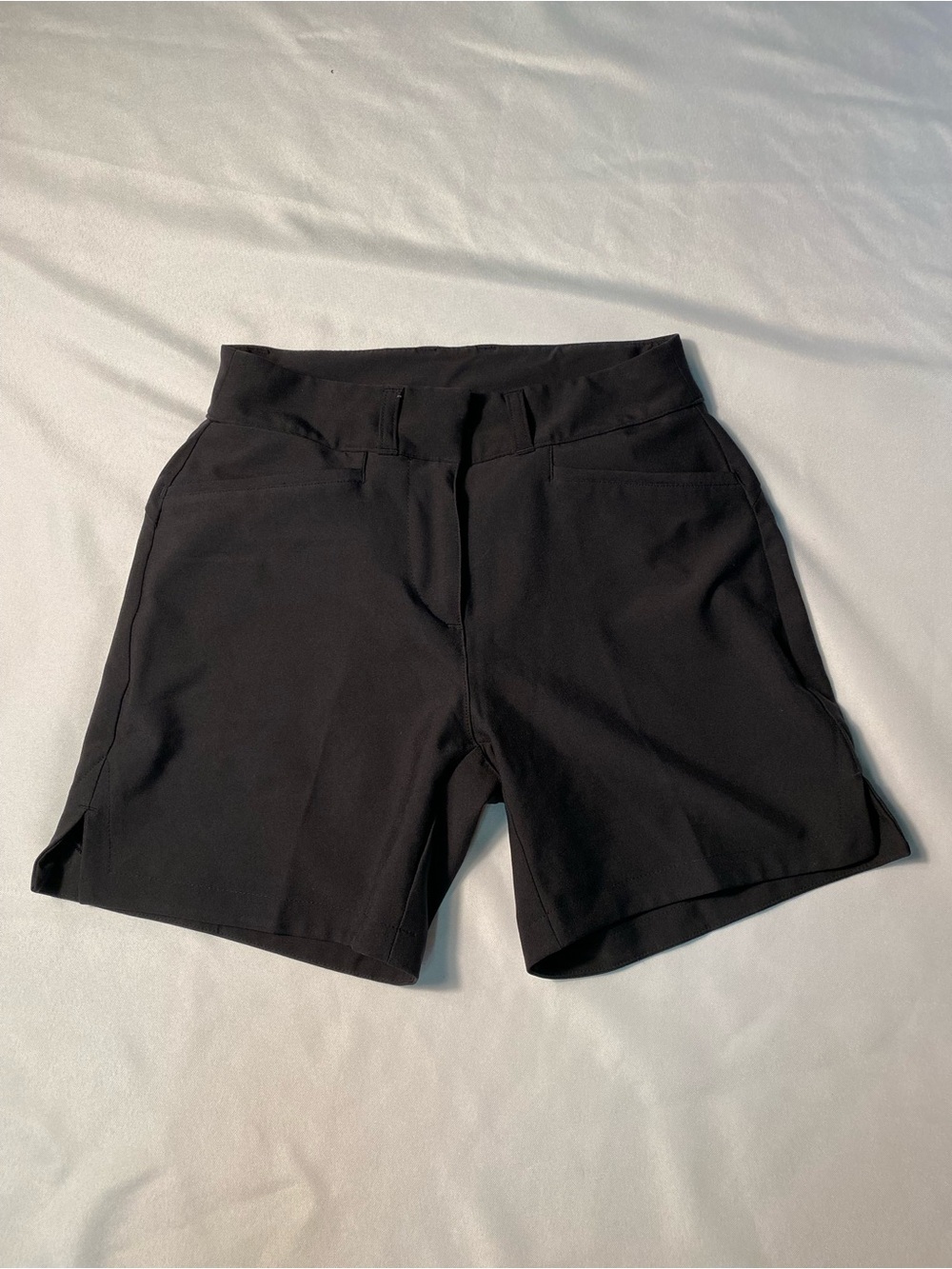 Adidas Women's Black Athletic Shorts - Classic Stretch